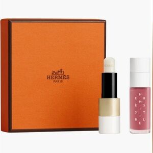 NIB Hermes Lip gloss and balm set